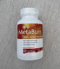 Plexus MetaBurn "Supercharge Your Metabolism" 60 Capsules Weight Management NEW