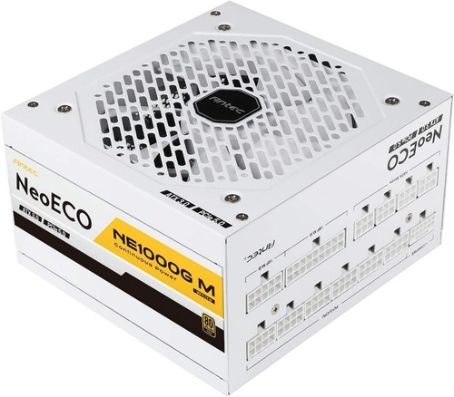 Antec Neo ECO Modular NE1000G M White ATX 3.0 power supply unit 1000 W 20+4 pin - Afbeelding 2 van 2