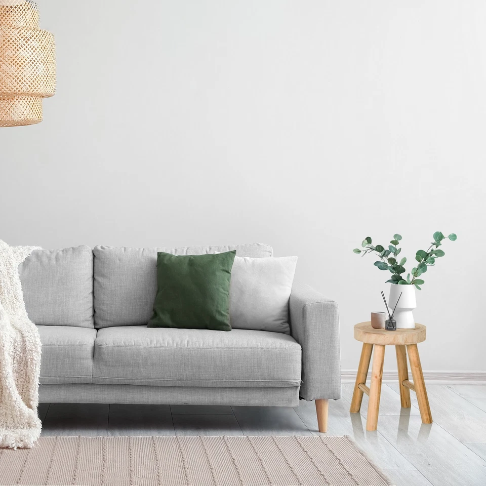 Holzhocker rund massiv Holz Hocker RUSTIKO Sitzhocker Blumenhocker Beistelltisch - Bild 2 von 4