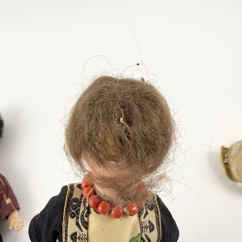 Antique Armand Marseille German 390 Bisque Pair Of Dutch Dolls Girl & Boy - Picture 23 of 24