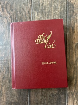 National Dean's List 1994 1995 18th Ed. Vol 2 Hardcover