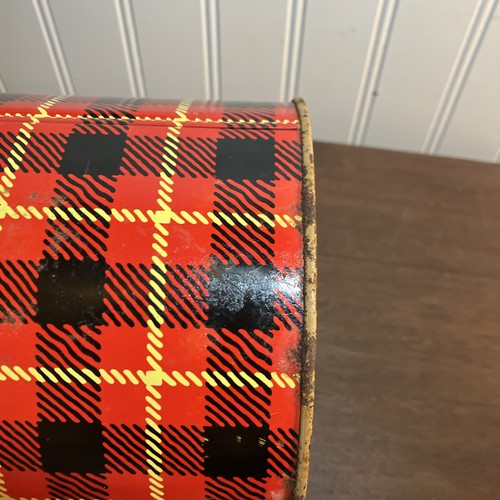 50’s Vintage "THE SKOTCH JUG" Half Gallon 9" Hamilton OHIO Plaid Thermos As Is - Bild 8 von 15