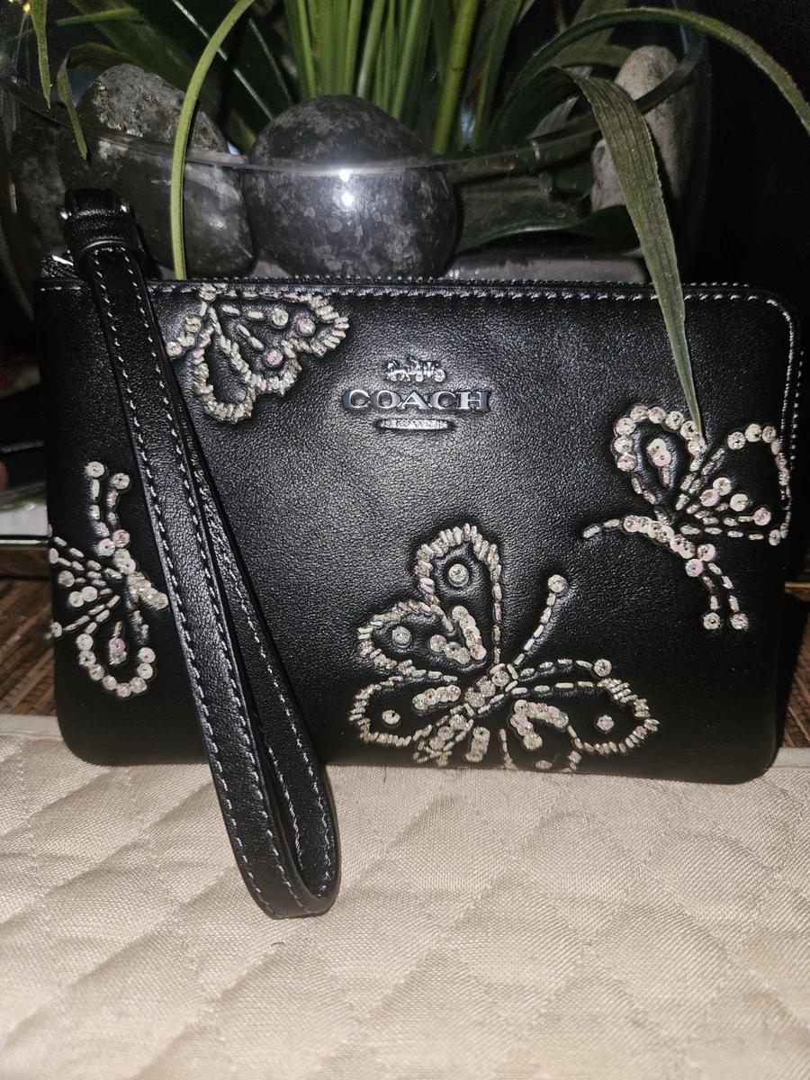 COACH ケース バタフライ 蝶々 レザー Coach Butterfly Wallets for Women for sale | eBay
