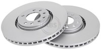2X Bremsscheibe A.B.S. 17615 FüR Zafira GTC Opel A05 Family Astra A04 L69 M75