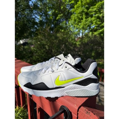 Nike Air Pegasus 92 Lite SE White Black Volt Mens Running Shoes 844652-101 10.5