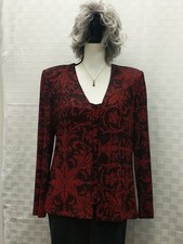 Alex Evenings Two Piece Top And Jacket Set