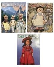 3 NEW UFDC (United Federation of Doll Clubs) Doll News Magazines!!