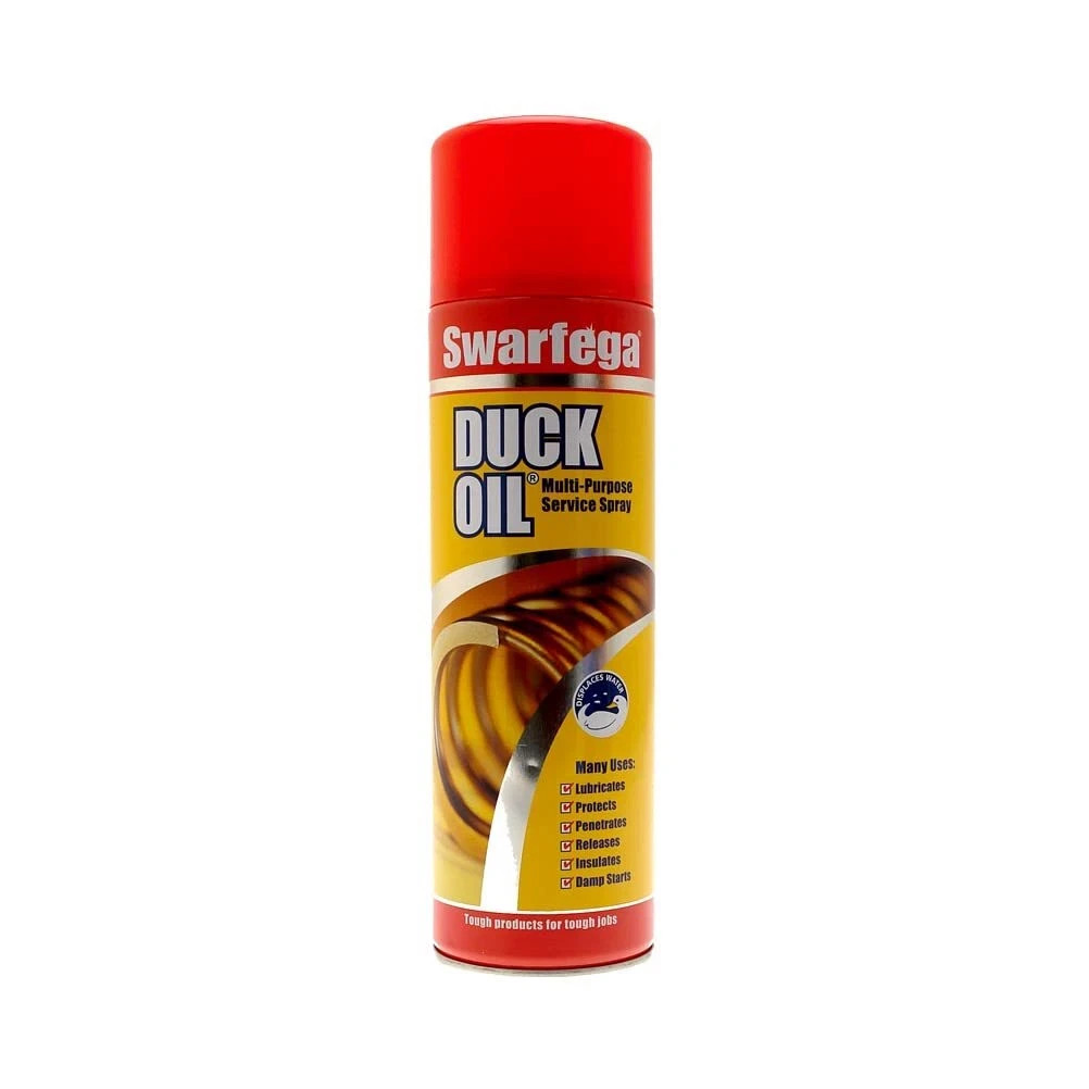 2x Swarfega Duck Oil Spray Multi-Purpose Lubricant Rust Protector Releases Rusty