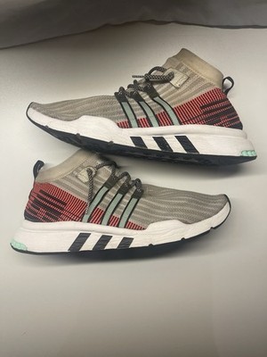Pre-owned Adidas EQT Support Mid ADV Primeknit 91/18 Men s Size 13 
