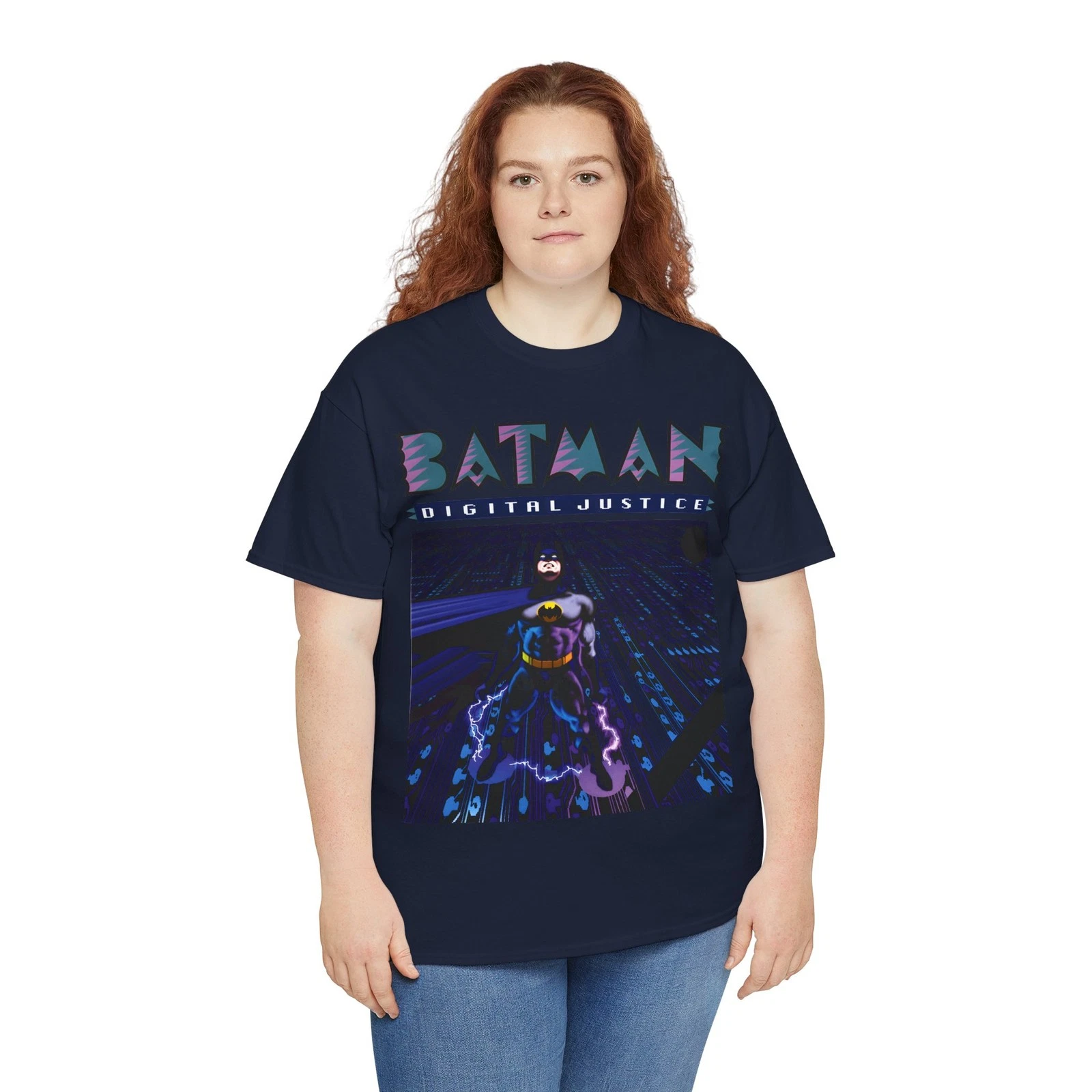 Batman Digital Justice T-Shirt - Pepe Moreno Computer Art - DC Comics