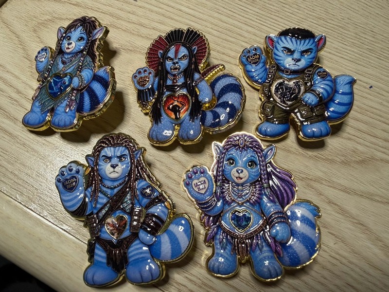 Iowa Odyssey Of The Mind Omatar Avatar Complete 3d Pin Set 2026
