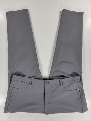 Lafayette 148 Pants Mercer Womens 16 Gray Ankle Slim Acclaimed Stretch 5 Pocket - Imagen 4 de 14