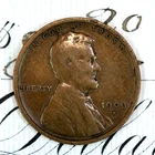 * 1909-S VDB * CHOICE FINE+/VF LINCOLN WHEAT PENNY * FROM ORIGINAL COLLECTION