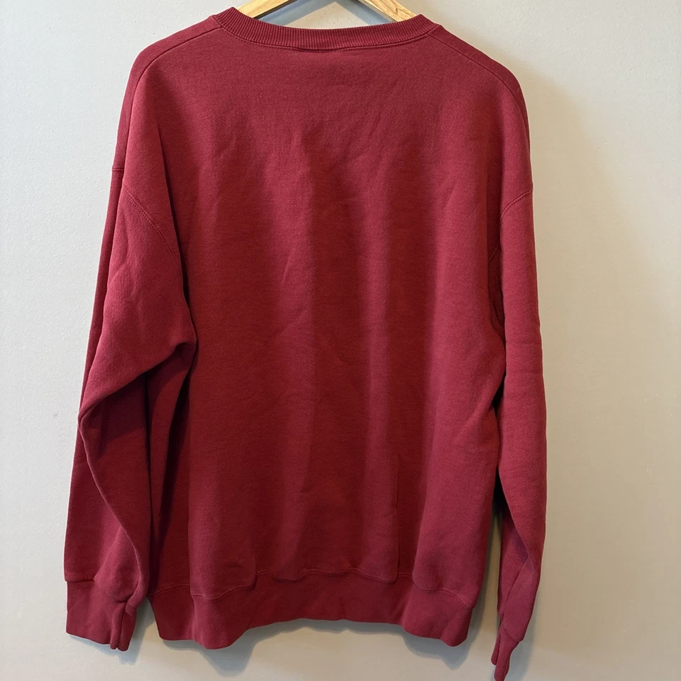 Sudadera deportiva Lee roja XL vintage años 90 NFL San Francisco 49ers Foto 4 de 4