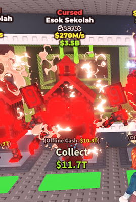 Cursed esok sekolah 270m/s steal a brainrot