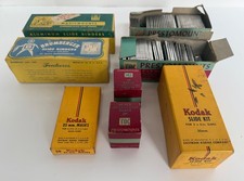 Vintage Assortment of Slide Binders, Mounts and Masks-Brumberger, Kodak Presto