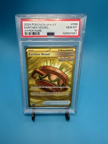 PSA 10 GEM MINT - Earthen Vessel - Hyper Rare #96 - Shrouded Fable Pokémon TCG
