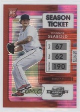 2022 Panini Chronicles Contenders Optic Pink Pulsar Prizm Connor Seabold #10 0c2