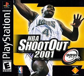 NBA ShootOut 2001 (Sony PlayStation 1, 2000) - Picture 1 of 1