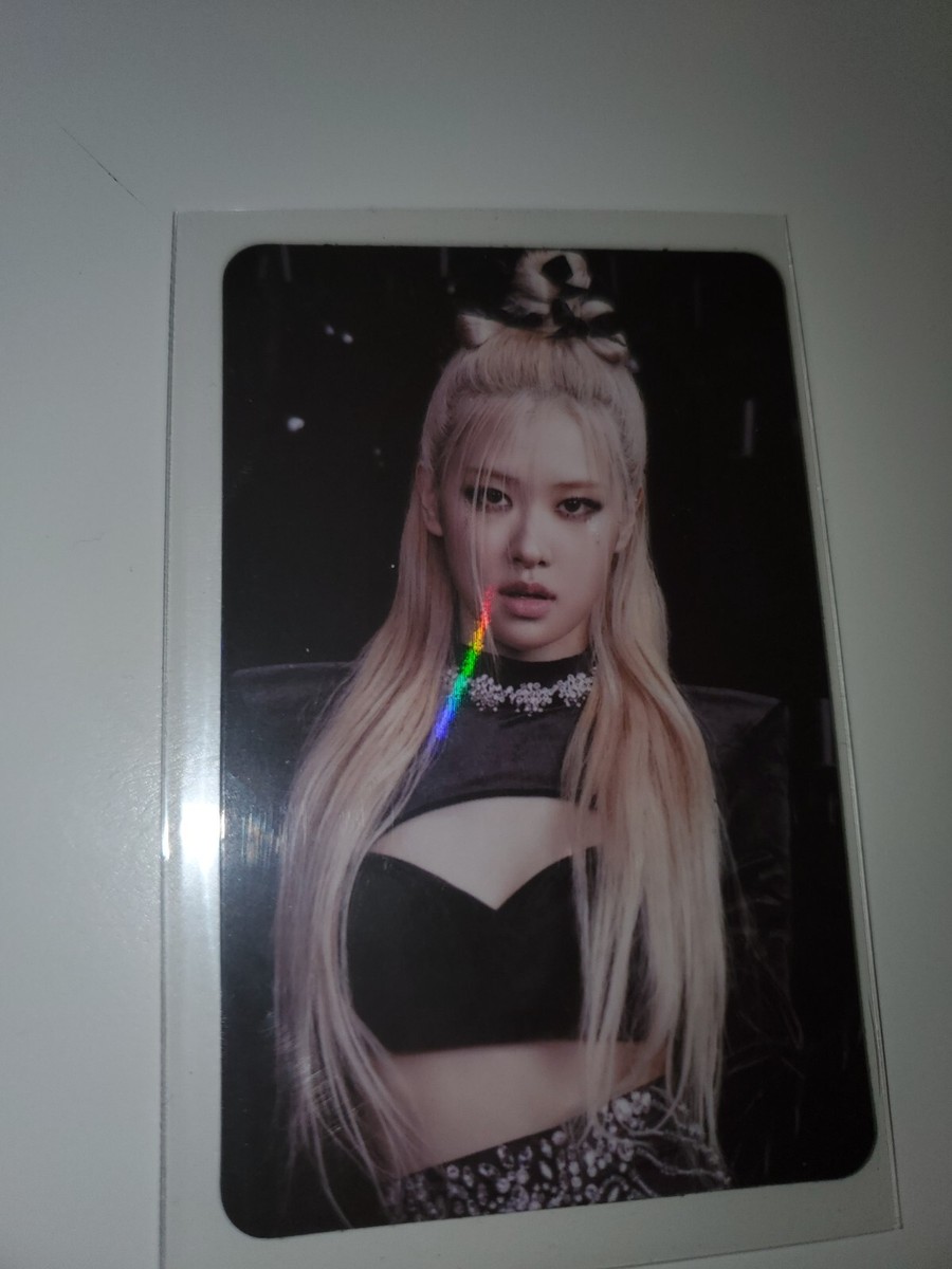BlackPink 2nd Album Born Pink Rosé Synnara Record Pob Photocard | eBay