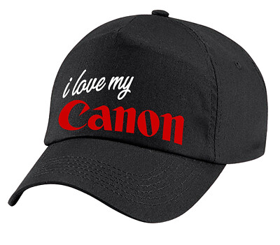 Canon Baseball Cap ''I love my Canon''