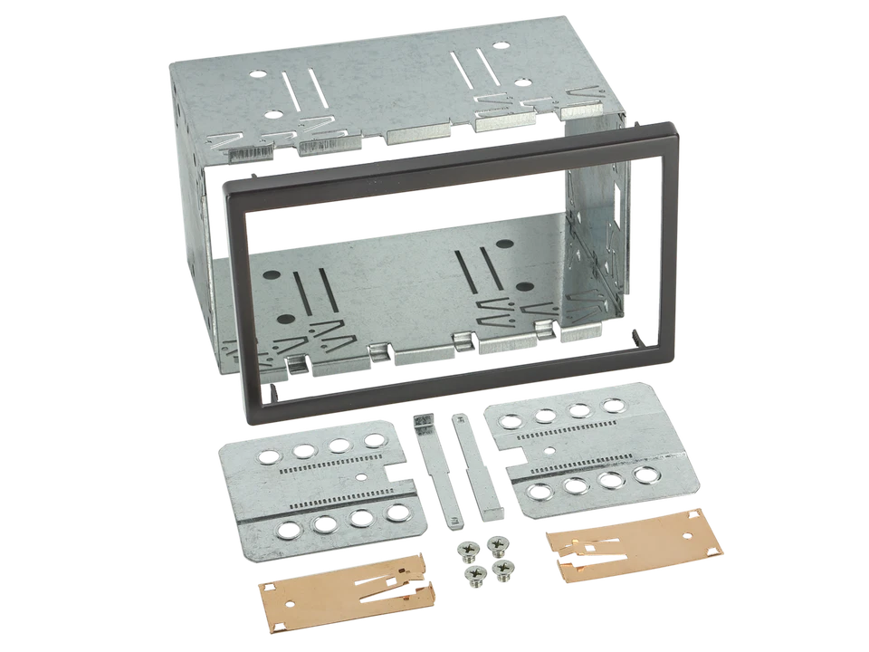 2-DIN Radioeinbaublende Mercedes A-Klasse W168, M-Klasse W163, Mercedes Vaneo  - Bild 1 von 1