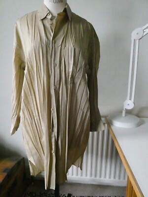 Vintage 1990's Issey Miyake Pleated Long Sleeve Shirt Size Vintage 1990's Issey Miyake Pleated Long Sleeve Shirt Size