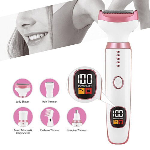 5-In-1,Elektrischer Rasierer Intimbereich Elektrischer Damenrasierer für Frauen - Bild 4 von 19