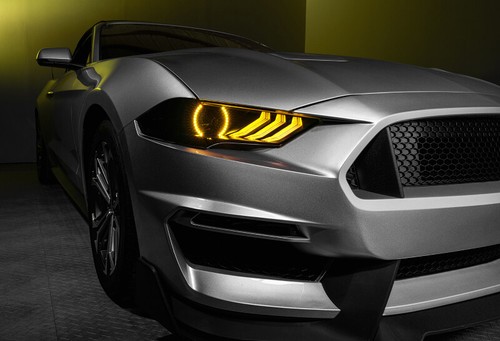 Oracle Lighting 1446‑332 Dynamic ColorSHIFT Halo & DRL Kit for18–23 Ford Mustang - Picture 2 of 10