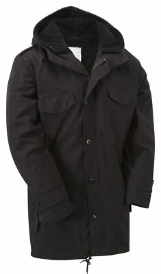 ジャケット・アウター ka na ta un military coat black NATO Military German Parka Army Hooded Warm Combat Jacket Field