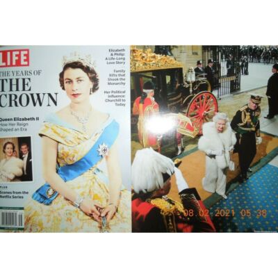 QUEEN ELIZABETH II life YEARS OF THE CROWN reign shaped an era MONARCHY