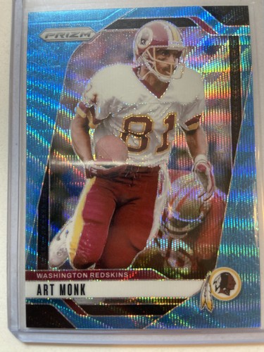 2024 Panini Prizm Football Art Monk Blue Wave #294 Washington Redskins 153/230