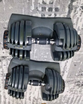 Nautilus/Bowflex - 2 x verstellbare Hanteln Gewichte 