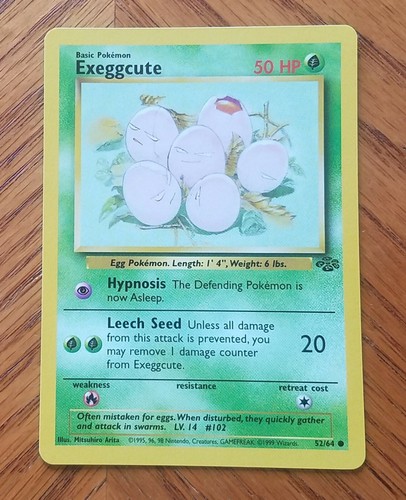 Pokemon Cards - Jungle Set - U-Pick/Complete Your Set - Picture 8 of 27