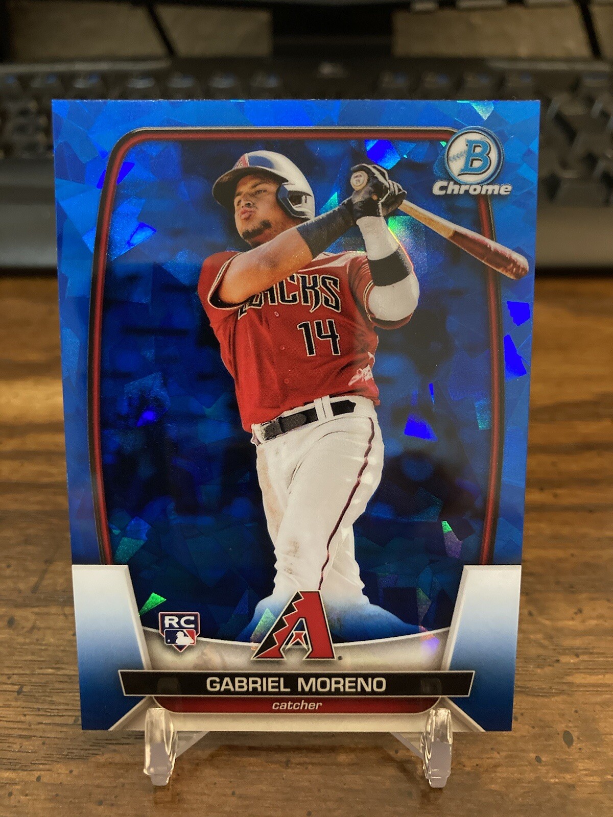 2023 Bowman Chrome Sapphire #59 Gabriel Moreno Arizona Diamondbacks Rookie RC