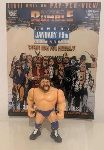 WWF WWE Hasbro Wrestling Figure. Series 2: Hacksaw...