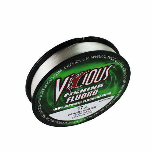 Vicious Fluorocarbon Fishing Line 17lb 200 Yards for sale online eBay