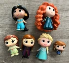 Funko Mystery Minis Disney’s Princess Lot Jasmine Merida Frozen Elsa Anna