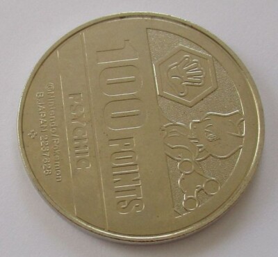 Pokemon Mewtwo No.03 Medal collection XY 2013 Metal coin Bandai