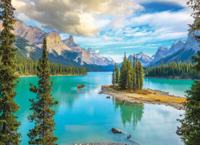 Eurographics Maligne Lake, Alberta 1000 Piece Jigsaw Puzzle