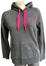 Under Armour Women's Hoodie UA Storm Size S Loose Gray Long Sleeve