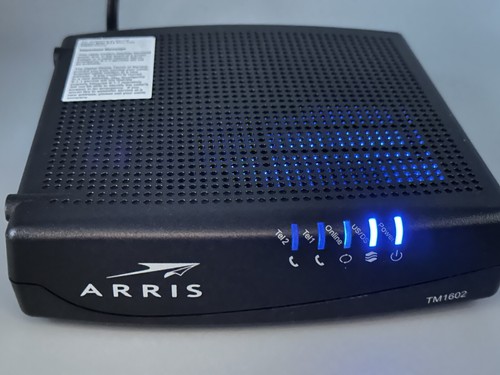 Arris TM1602A Docsis 3.0 Telephony Cable Modem for Charter Optimum Cablevision - Picture 2 of 8