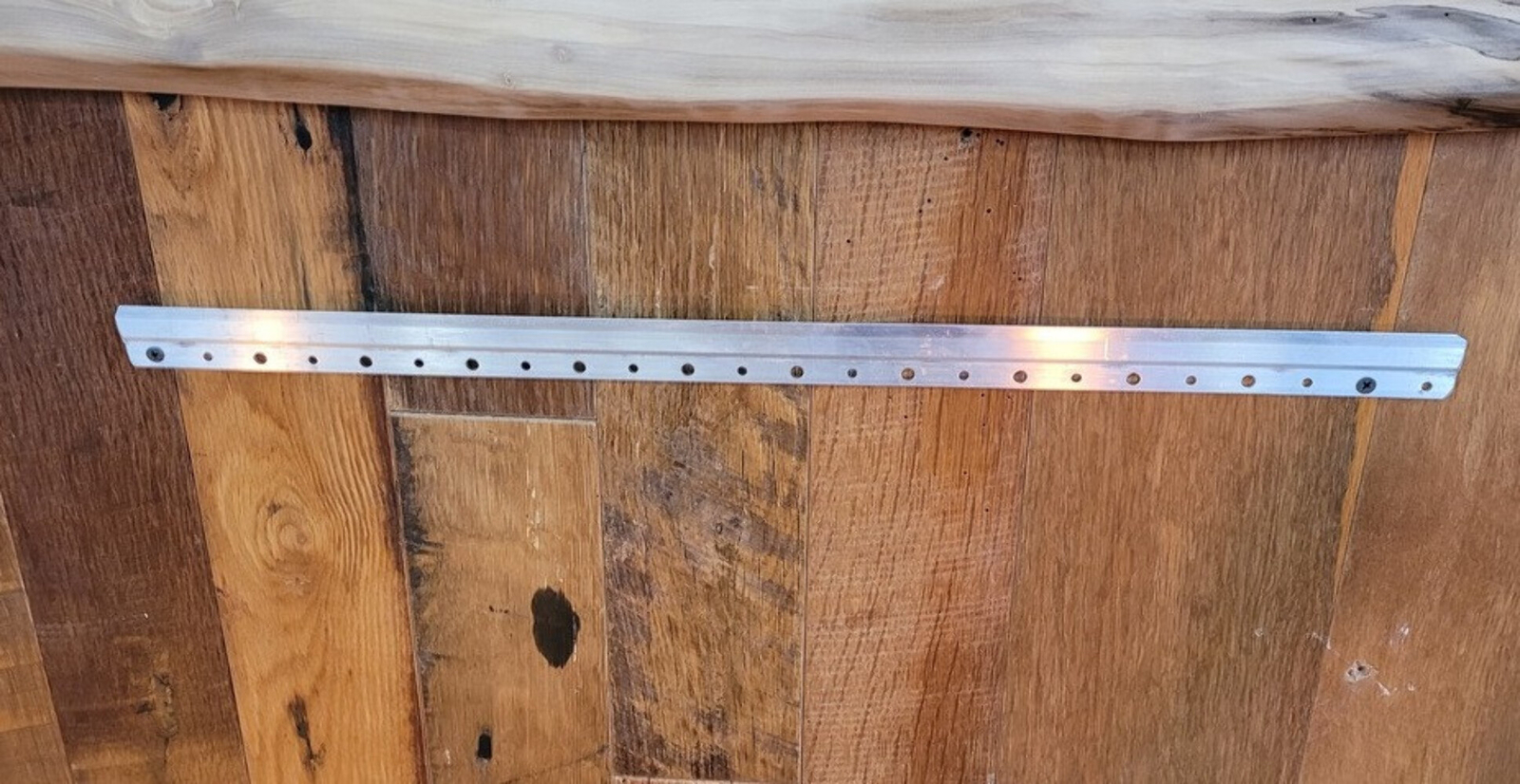 Live Edge Magnolia Coat Rack with Door Knobs eBay