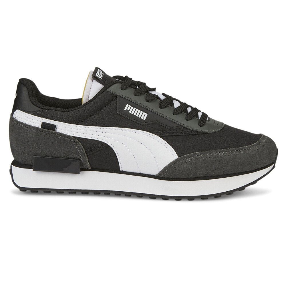Puma Future Rider Play On Lace Up  Mens Black Sneakers Casual Shoes 37114988