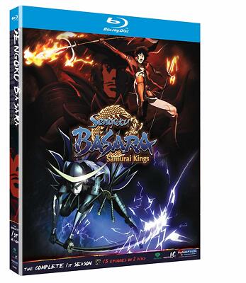 Blu-ray 2Discs FN-08851 Sengoku Basara Samurai Kings Complete 1st Season 2010 SS