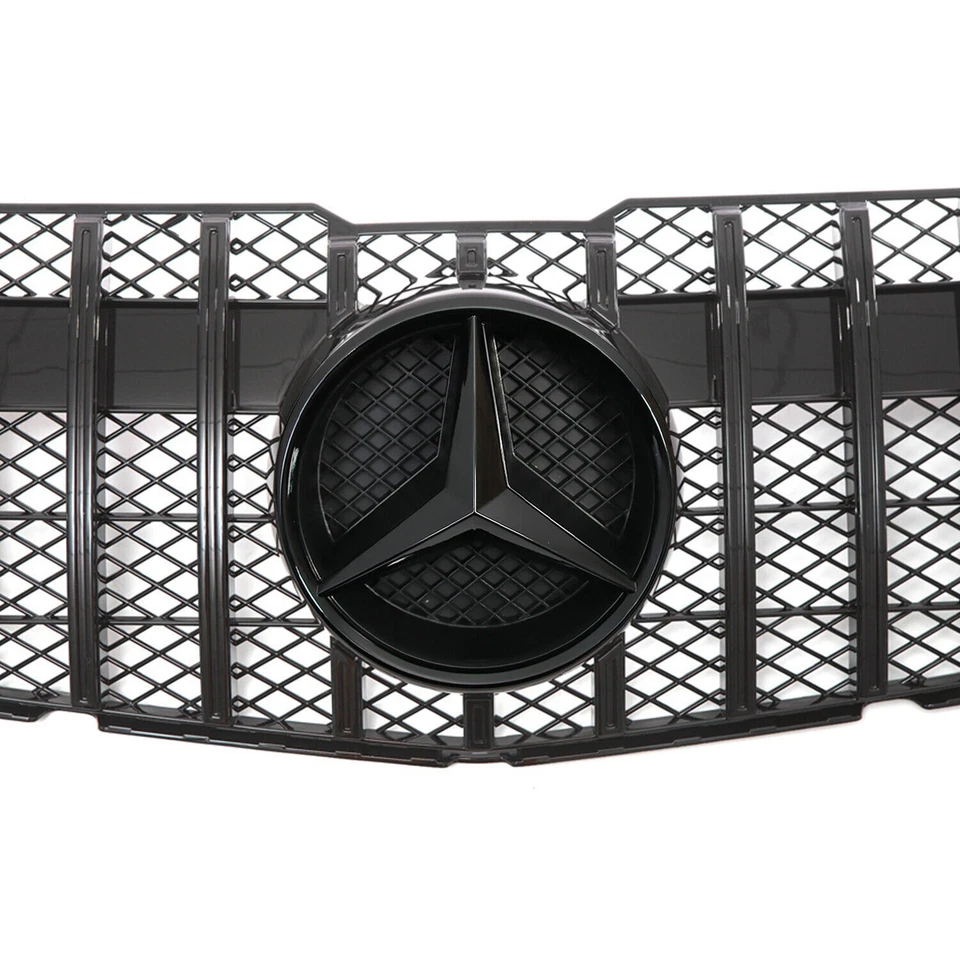 Fits Mercedes-Benz W205 C250 C300 C63 AMG 2015-2018 Front Grille Star Emblem US Foto 4 de 4