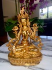 New ListingHand Made Master piece Tibetan White Tara statue figurine sculpture