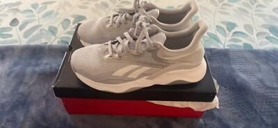 Size 8.5 - Reebok HIIT TR 3 Gray and White W