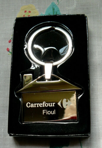 Pour collection:  Porte-clés  CARREFOUR  FIOUL  dans sa boîte - Photo 1/2