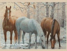 Winter Horses Counted Cross Stitch CHART No. 2-292